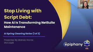 Stop Living with Script Debt! Epiphany Lens Can Help You.