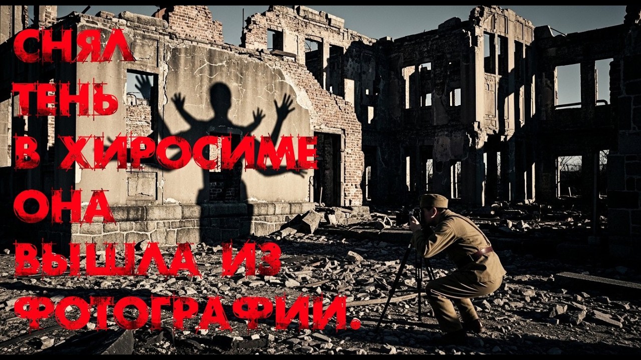 СНЯЛ В ХИРОСИМЕ | ОНО ВЫШЛО ИЗ КАДРА | СТРАШНАЯ ИСТОРИЯ
