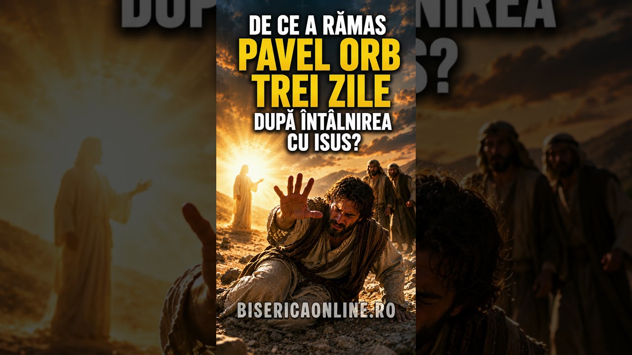 De ce a rămas Pavel orb trei zile după întâlnirea cu Isus   Întrebări și răspunsuri biblice