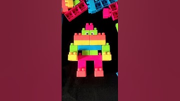 Building blocks Robot toturial 😻 full video in channel 🤩