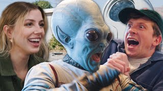 THEY COULDN'T BELIEVE MY ALIEN MAKEOVER!!