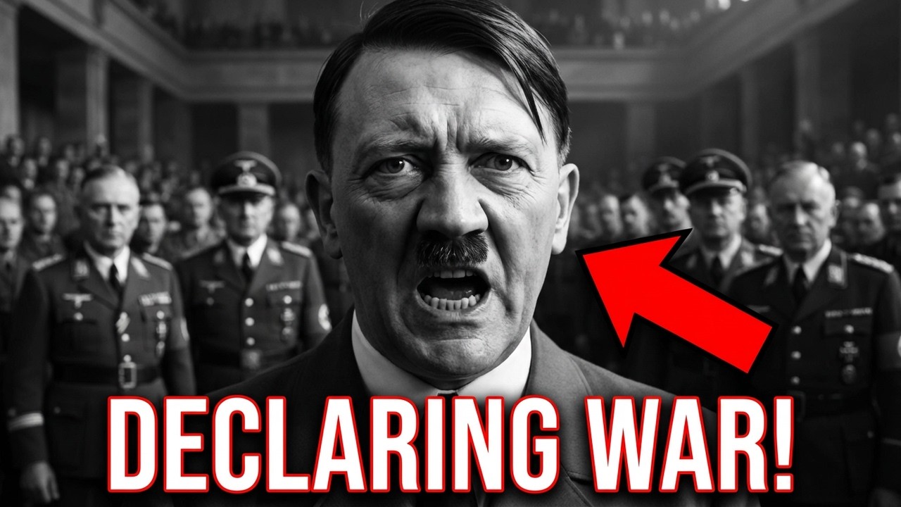 Когда Гитлер понял, что объявление войны Америке было ошибкой | Вторая мировая война |
