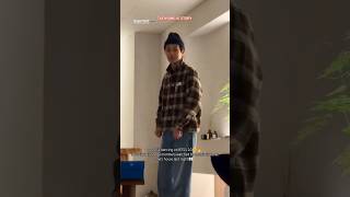 V IG STORY, Tae just shared wooshik dancing to 2.0🔥 lmao wooshik😭 #v #trending #bts2point0 #shorts