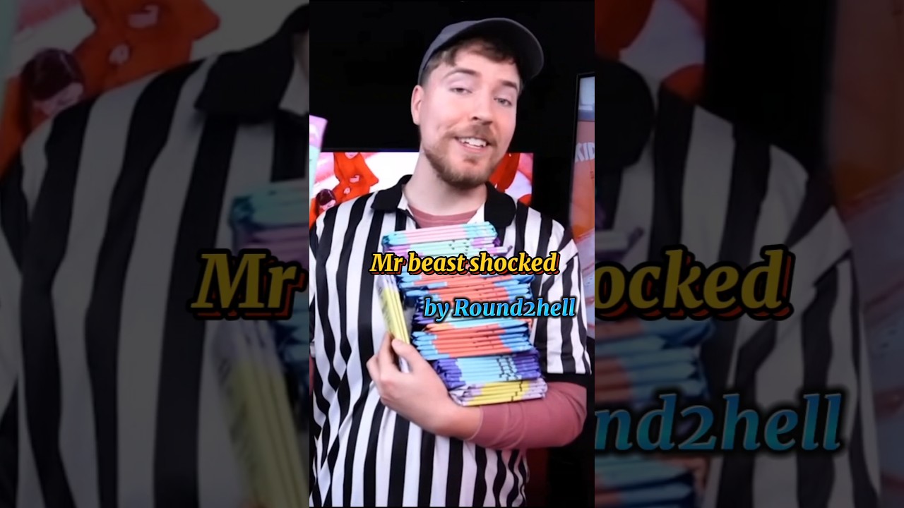 Mr beast shocked 🤯 by Round2hell and other Indian youtubers views.
