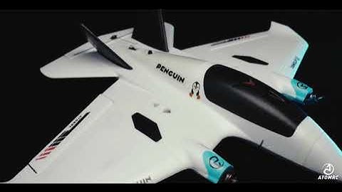 ATOMRC NEW RELEASE!!! Penguin FPV RC Airplane Fixed Wing with LED Navigation lights Twin Motor