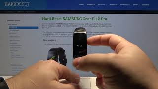How to Change Screen Brightness in SAMSUNG Gear Fit 2 Pro – Adjust Display screenshot 3