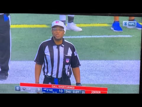 The Las Vegas Raiders Are Still The Oakland Raiders; This NFL Referee Said So During Patriots Game