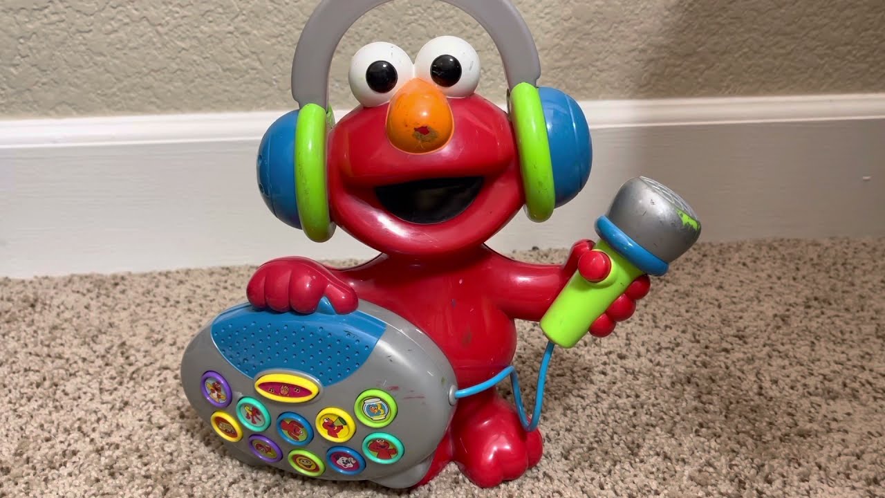 Mattel/Fisher Price 2005 Sesame Street Elmo’s Greatest Hits Toy - ALL 10 SONGS & PHRASES