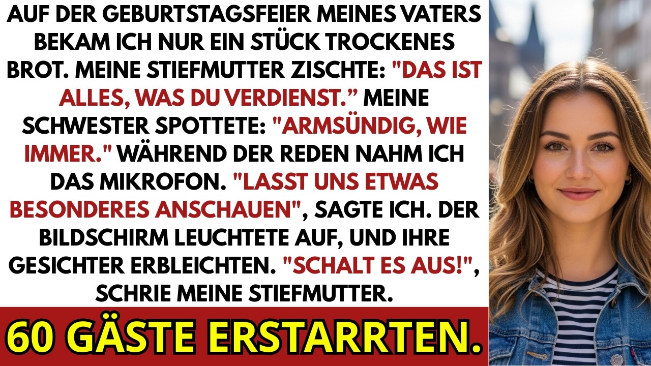 Auf Der Familienfeier Bekam Ich Trockenes Brot — Doch Mein Rachevideo Ließ 60 Gäste Verstummen