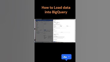 How to load data in Big query ?  #shorts #bigquery #analytics #datawarehouse #technology