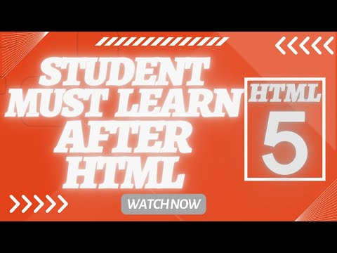 Student should know after html learn html, css, javascript in Urdu/hindi | web coding with bilal