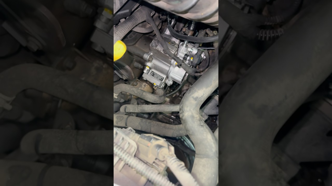 Fuel pump replacement on this Ford Transit today.. if only all HP pumps were this easy to change!