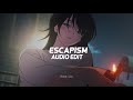 Escapism Raye Ft 070 Shake Edit Audio Collab With Zixxedits