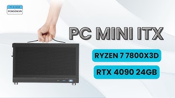 [PCNGON] Lắp ráp Case Mini ITX Shiny Snake S400 | Ryzen 7 7800X3D | RTX 4090 #itx #pcitx #miniitx