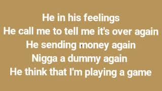 He in his feelings lyrics - Rubi Rose