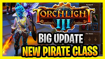 Torchlight 3 Pirate Class Cursed Captain Gameplay (New Update ! But Are the Bugs Fixed?)