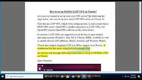 Set up MyIP.io L2TP VPN on Ubuntu
