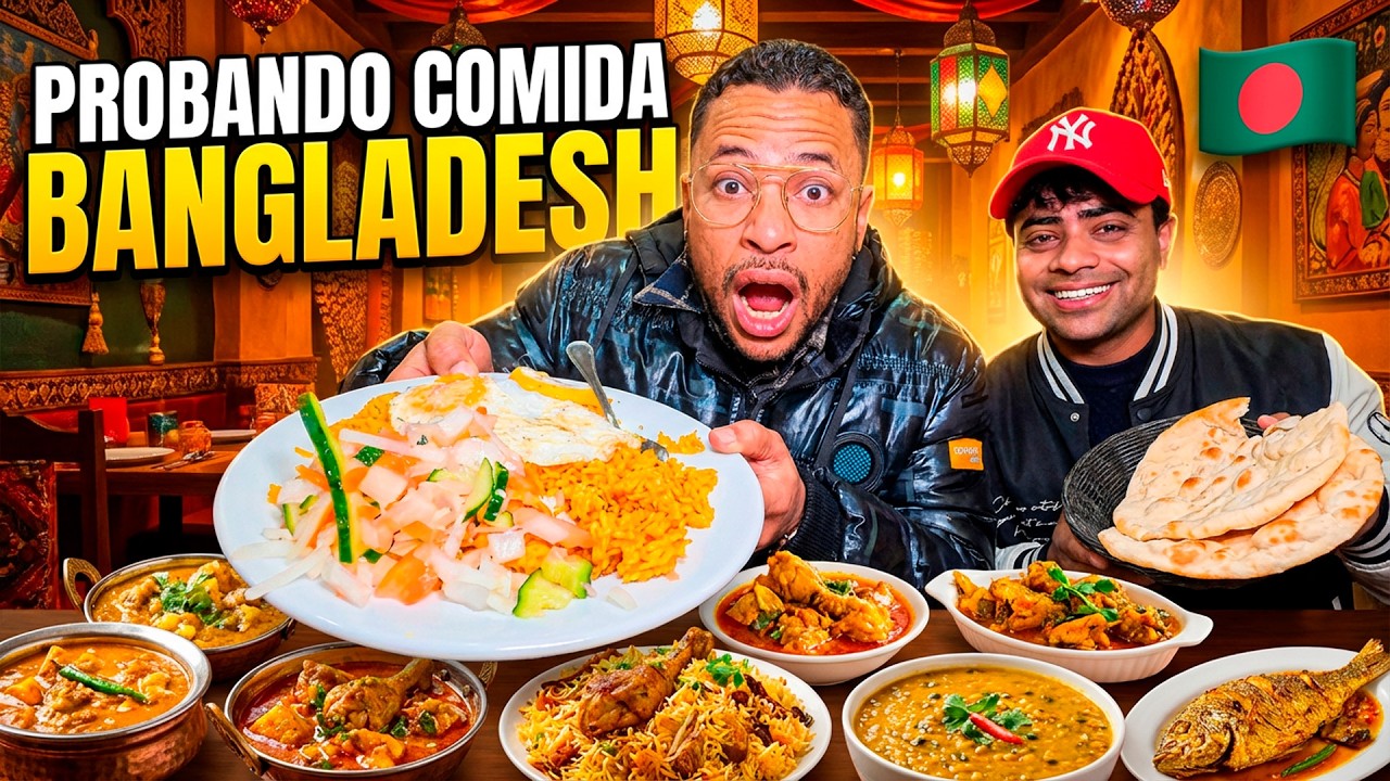 Esto NO lo había probado jamás 🇧🇩🔥 | Comida de Bangladesh