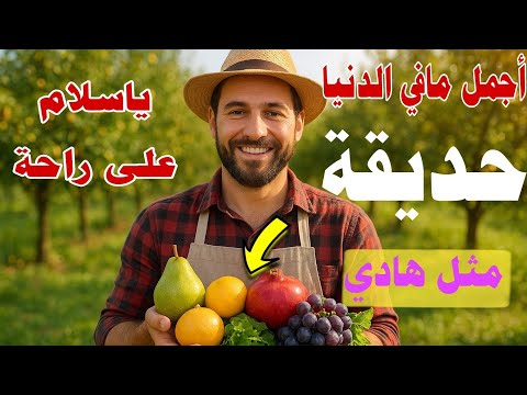 خيرات حذيقتي فواكه وخضروات طبيعية الرمان العنب الليمون والإجاص