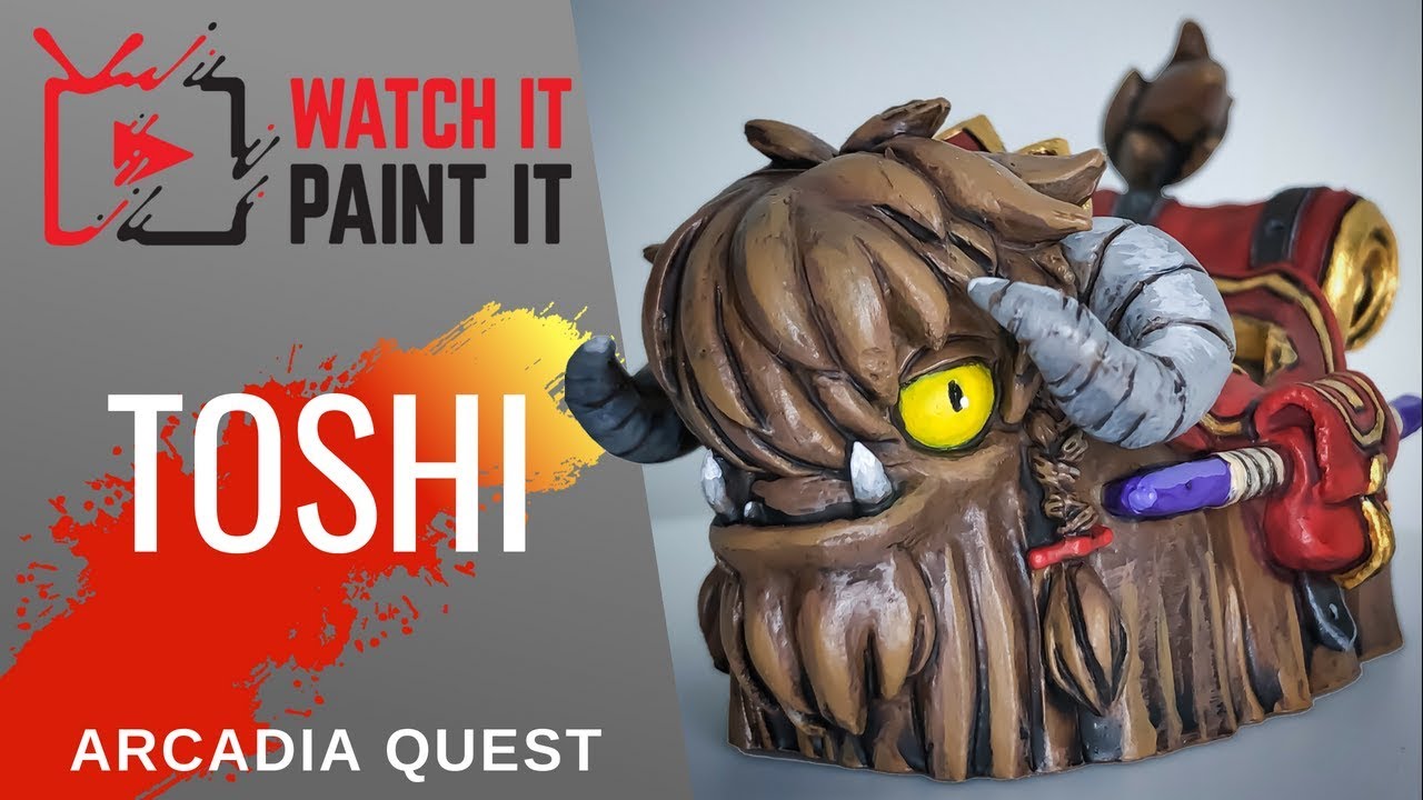 Arcadia Quest : Riders - Painting Toshi