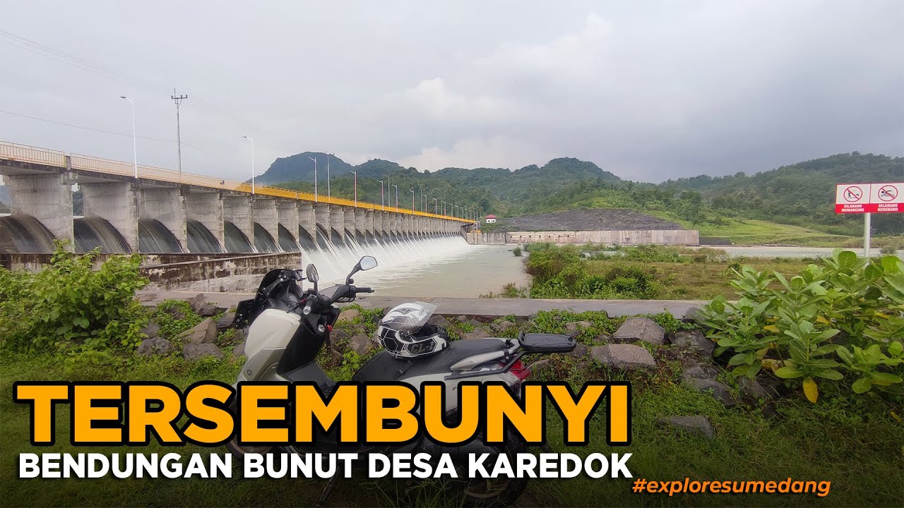 Perjalanan Menuju Bendungan Bunut di Desa Karedok Sumedang Jawabarat