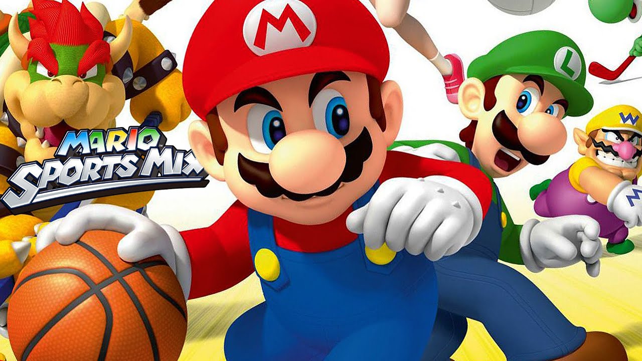 Mario Sports Mix [Basketball] Full Game Walkthrough (HD) YouTube