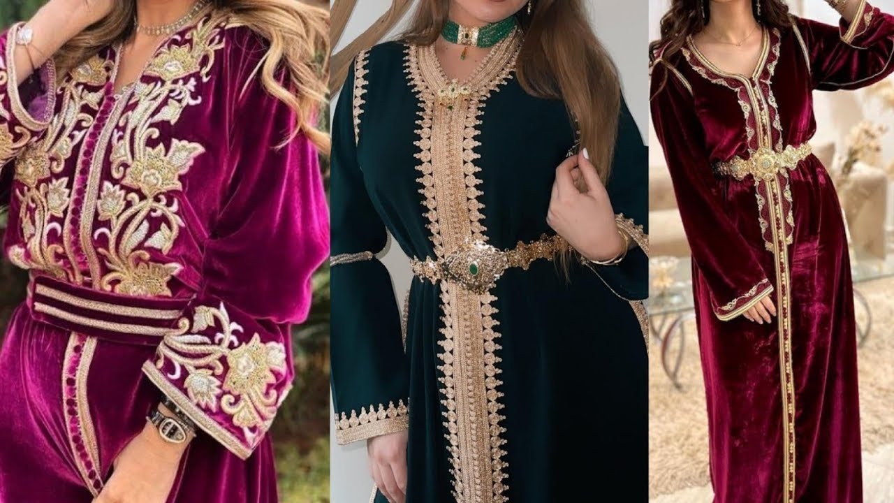 اجيو تشوفو أروع موديلات القفطان المبره المغربية لسنة best caftan 2023🇲🇦🔥