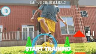 'DribbleUp' Smart Soccer Balls Track Spin and Trajectory | Smartphone Connected Soccer Balls