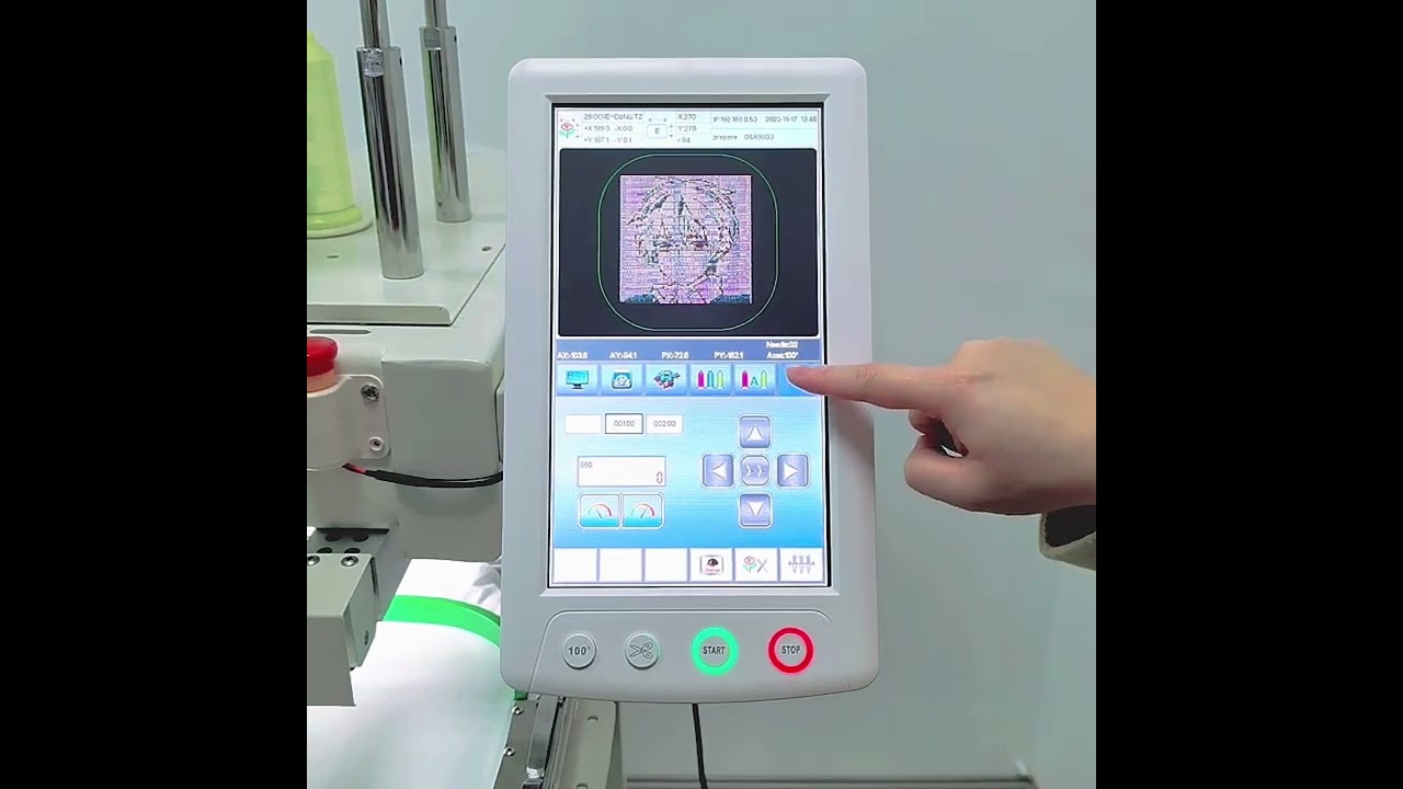 Tip 11：photo embroidery using video