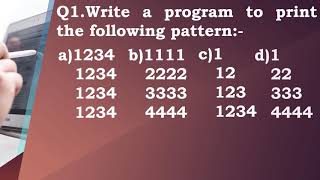Coding Challenge - Number Pattern in Python Profile