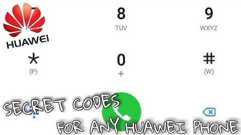 SECRET CODES FOR ANY HUAWEI PHONE || SERIAL NUMBER || HUAWEI