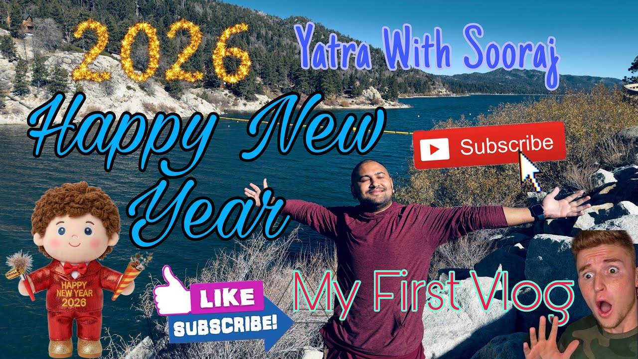 #vlog || 2026 Ka Pehla Vlog || My First Vlog || Happy New Year 🥳 - YouTube