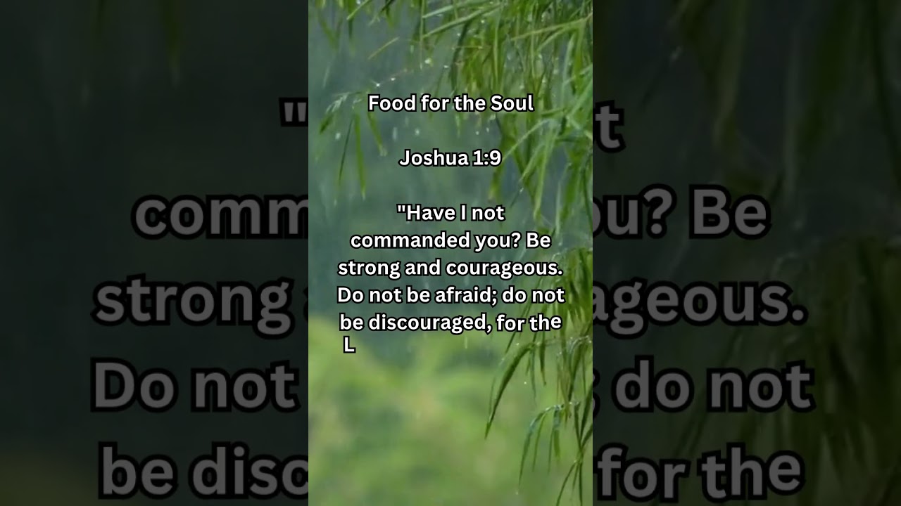 God&rsquo;s Promise of Strength and Courage: Joshua 1:9 &ndash; Don&rsquo;t Be Discouraged