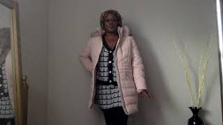 OOTD - SHEIN Cardigan Set | Michael Kors Puffer coat | Feminine Style Thrifter