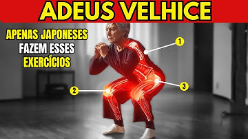 3 Exercícios JAPONESES para AUMENTAR a Força nas Pernas Após os 60.
