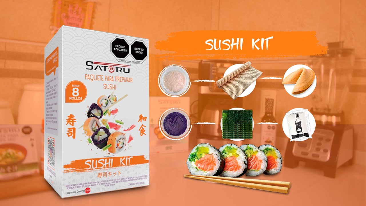 Los kits más completos para hacer sushi en casa y una arrocera para cocinar  en su punto el ingrediente más importante