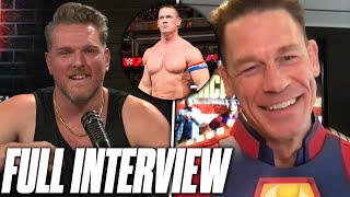 John Cena Talks Becoming Peacemaker, Moving To Acting, and Return To WWE On The Pat McAfee Show