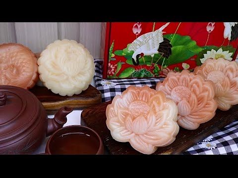 Video Bánh dẻo trung thu làm bằng bột nếp thường | Làm bánh... - youtube