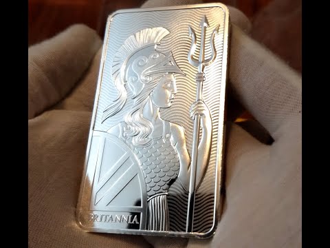 Gorgeous 10oz Silver Britannia Bar Royal Mint 2018
