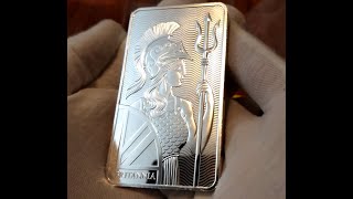 Gorgeous 10oz Silver Britannia Bar Royal Mint 2018