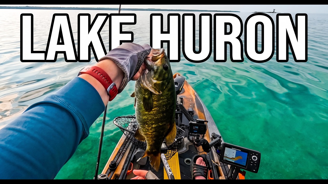 LAKE HURON – Bass Fishing in Crystal Clear Water