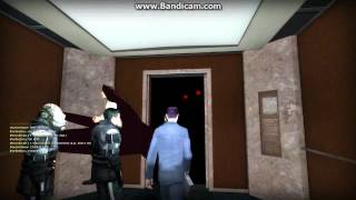 Gmod Elevator featuring a crazy man