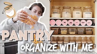 Kitchen & Pantry Organize With ME | Aesthetic + Functional