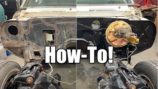 1967 Camaro Firewall Repaint How-To On A Budget!