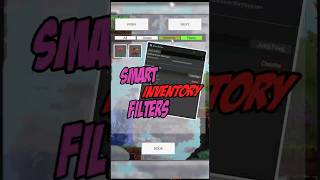 Crafting System Part 2 – Inventory Filters Explained