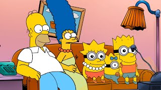 Simpsons x Minions Couch Gag Opening