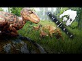 Roaming the isle as a fierce utahraptor in the isle  the isles legacy edition