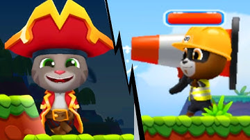 TALKING TOM SPLASH FORCE - Gameplay Walkthrough Part 2 - Pirate Tom Unlocked (iOS Android)