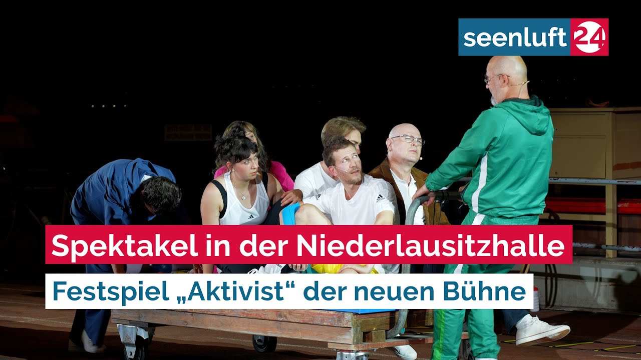 Theaterspektakel in der Niederlausitzhalle - Festspiel 