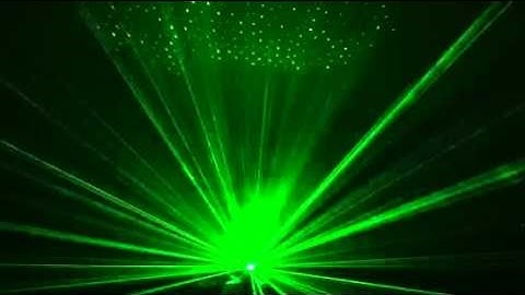 Random Laser Beams